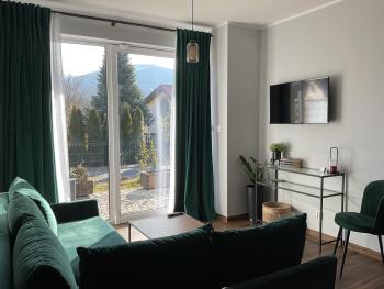 Z Widokiem Apartamenty - apartamenty z widokiem na góry i zewnętrzną balią, Szklarska Poręba (foto 5)