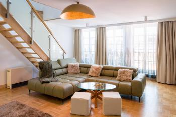Apartament w centrum - duplex penthouse in the centre with terrace and air conditioning, Cracovie (photo 3)