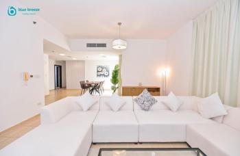 Blue Breeze - Elegant 3BR Apt with Panoramic Marina Views in JBR, Dubaj (zdjęcie 3)