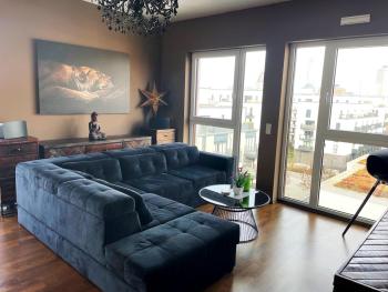 Stylish penthouse apartment with large balcony, Frankfurt nad Menem (zdjęcie 2)