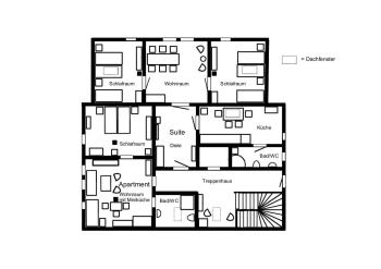 Apartment der Villa Elsa, Drážďany (fotografie 2)
