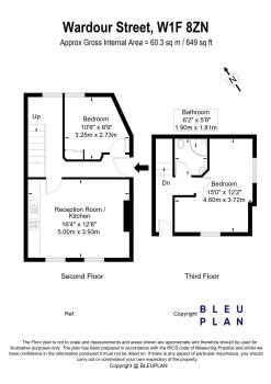 Apt 3, Soho Apartments 2nd & 3rd floors by Indigo Flats, Londýn (fotografie 2)