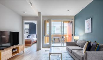 Sea & Sky 2 Bed Escape Apt in Santa Monica with FREE PARKING, Los Angeles (fotografie 5)