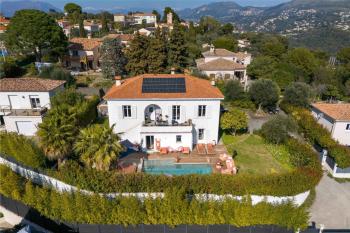 Beautiful villa - garden - pool - sea view, Nice (fotografie 4)