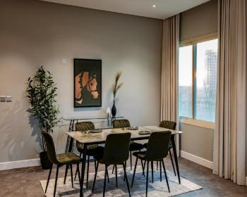 شقة مودرن في برج مفتاح ذكي خلف برج رافال Upper modern apartment in Intelligent Entry, Riyadh (photo 5)