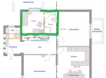 Central Private Cozy Room w own entrance, Spacious Bathroom, on-site parking, Hambourg (photo 4)