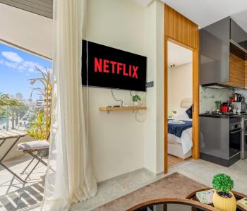 Luxurious studio with view gym parking and keyless access, Casablanca (fotografie 5)
