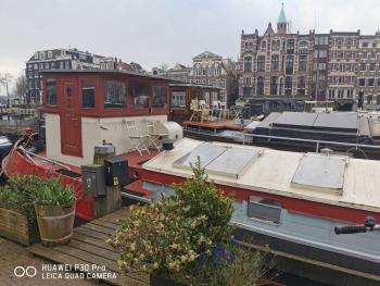Waterloo square river vieuw houseboat, Amsterdam (Foto 2)