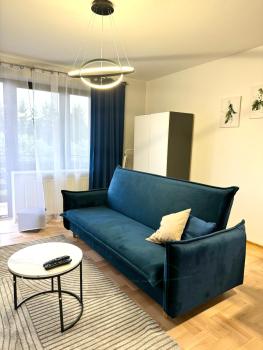 Blue Zone Apartment with FREE Parking, Balcony and Garden, Krakov (fotografie 2)