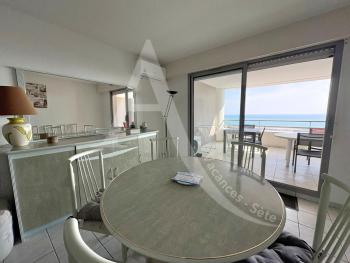 2 CHAMBRES, PKG, LARGE TERRASSE, PISCINE, VUE PANORAMIQUE MER, Sète (zdjęcie 3)