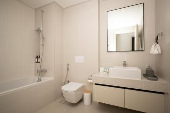 Seafront-side apartment with beach access, pool, gym, high floor, Dubaj (zdjęcie 3)