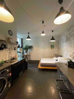 Industrielle Loft Wohnung in Friedrichshain, Berlino (foto 5)