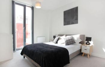 Spacious Apartment in Central MCR with Terrace, Gym, Manchester (fotografie 4)