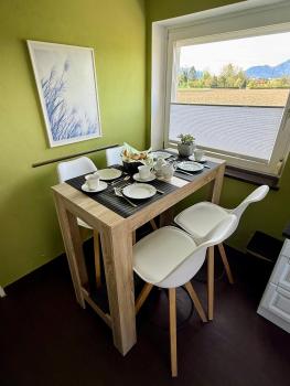 Wohnung im Grünen am Stadtrand, 50 m2, eigener Garten mit Terrasse, eigener Eingang, kostenloses Parken, Зальцбург (фото 3)