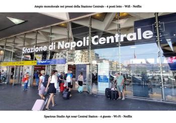 METRO GARIBALDI - Loft con Wifi e 4 posti letto presso la Stazione Centrale di Napoli, Neapel (Foto 5)