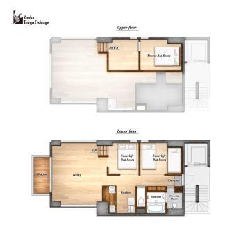 Rimba Tokyo Oshiage, Skytree view, 3BR 80m2, Tokio (fotografie 4)