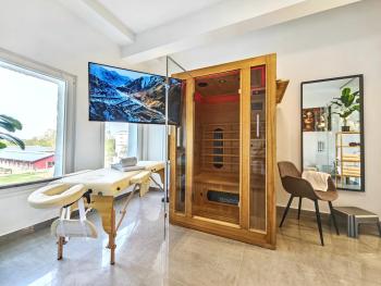 Loft für bis zu 12, Whirlpool, Infrarotsauna, Arcade-Spiele, Tischfußball, Wii, Nürnberg (Foto 3)