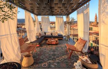 ENCHANTING PENTHOUSE with a breathtaking 360 degrees Panoramic View in the Heart of Florence, Florencie (fotografie 3)