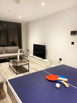 Central Birmingham Luxury 2 Bedroom Apartment with Fast WiFi and Games Table, Birmingham (fotografie 5)