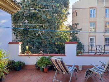 Bonita habitación Doble con aire acondicionado y salida a gran terraza, Málaga (foto 3)