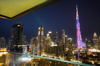 Stunning 4BR Apartment with Full Burj Khalifa and Fountain View, Dubaj (fotografie 4)