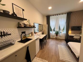 Bright and cozy studio 15 minutes to city center, Praha (fotografie 2)
