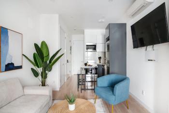 317-1B Sleek Modern 1BR Union Square WD in Unit, New York (Foto 2)