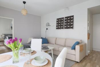Fredika, modern 1br,Tripla Pasila prime location, gym, parking, train station near, Helsinki (foto 2)