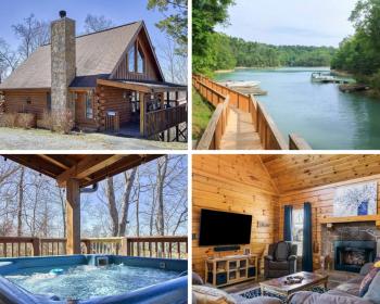 Serenity, A Rustic Log Cabin Retreat, Sevierville (Foto 2)
