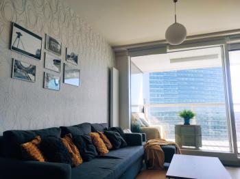 Panorama apartment, FREE parking, 18th floor, view, Bratysława (zdjęcie 3)
