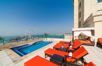 Jbr penthouse with terrace pool, Dubaj (fotografie 2)