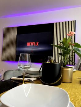 Penthouse, Sonnenbalkon, Netflix, Saarbrücken (fotografie 2)