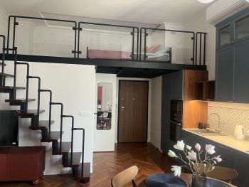 Apartament z antresolą w centrum Łodzi, Łódź (zdjęcie 4)