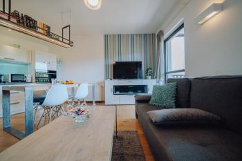 Panorama Gór - Centrum Miasta, Apartament z widokiem na Szrenicę, Szklarska Poręba (foto 4)