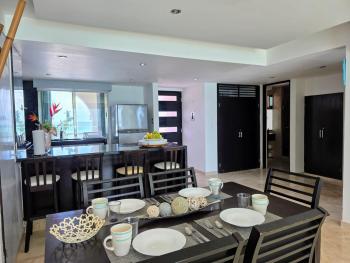 Modern penthouse, beautiful ocean view, Cancun, Cancún (fotografie 5)