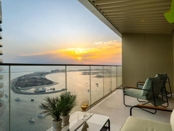 Utra Lux Large 1 BR with Sunset Views and Private Beach, Dubai (foto 2)