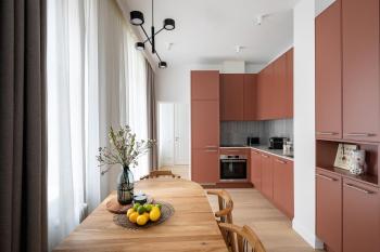 Bright & Modern Apartment in Historic Raina Blvd Building I Near Park & Old Town, Riga (fotografie 5)
