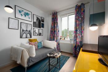 LUXUS 5 Zi-Wohnung + Balkon in TOP-Lage FFM+KLIMA, Frankfurt nad Menem (zdjęcie 3)