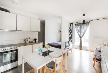 White Apartment With Terrace, Breslau (Foto 5)