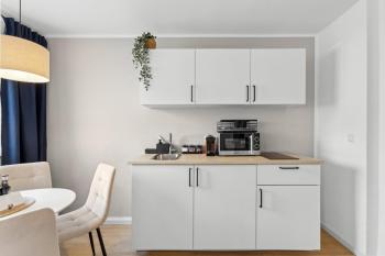 Stylisches 2-Zimmer Ambient Apartment in Alsternähe mit Kingsize-Bett & Schlafsofa, Hamburk (fotografie 4)