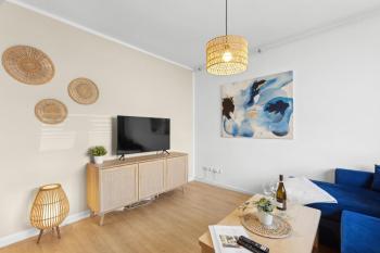 Stylisches 2-Zimmer Ambient Apartment in Alsternähe mit Kingsize-Bett & Schlafsofa, Hamburk (fotografie 3)