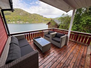 Cabin by Lenefjorden, 50hp Boat and bed linen included, Lyngdal (zdjęcie 3)