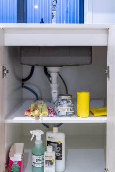 Upper floor studio 1 bed 1 bath with sofa bed, Christchurch (fotografie 4)