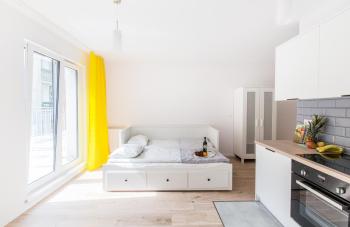 Yellow Apartment z Tarasem, Breslau (Foto 5)