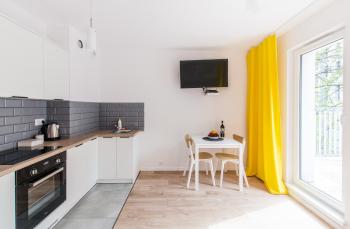 Yellow Apartment z Tarasem, Breslau (Foto 4)