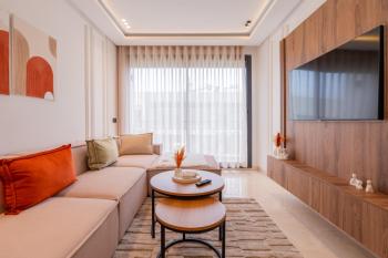 Premium 1BR in Les Princesses - Balcony, Parking, Fiber, Casablanca (foto 2)