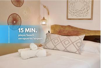 PAKAL Departamento en Cancún Céntrico, Decorado con Encanto y Cómodo, Cancún (fotografie 4)