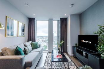 Stunning New 2-Bed Flat in Manchester Perfect for Couples, Manchester (fotografie 4)