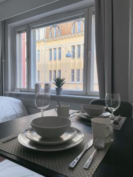 Cozy Studio - Heart of Punavuori - For 2, Helsinky (fotografie 4)