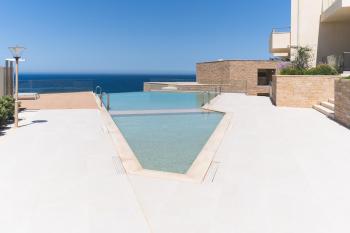 Kymvari - Stunning sea view-elegant apt-infinity shared pool, Kalyves (zdjęcie 4)